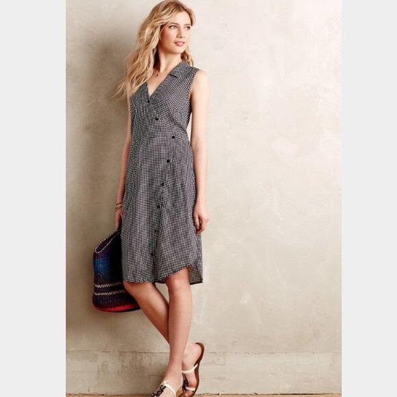 Anthropologie Dresses & Skirts - Anthropologie 11 1 Tylho Gingham Dress• SALE